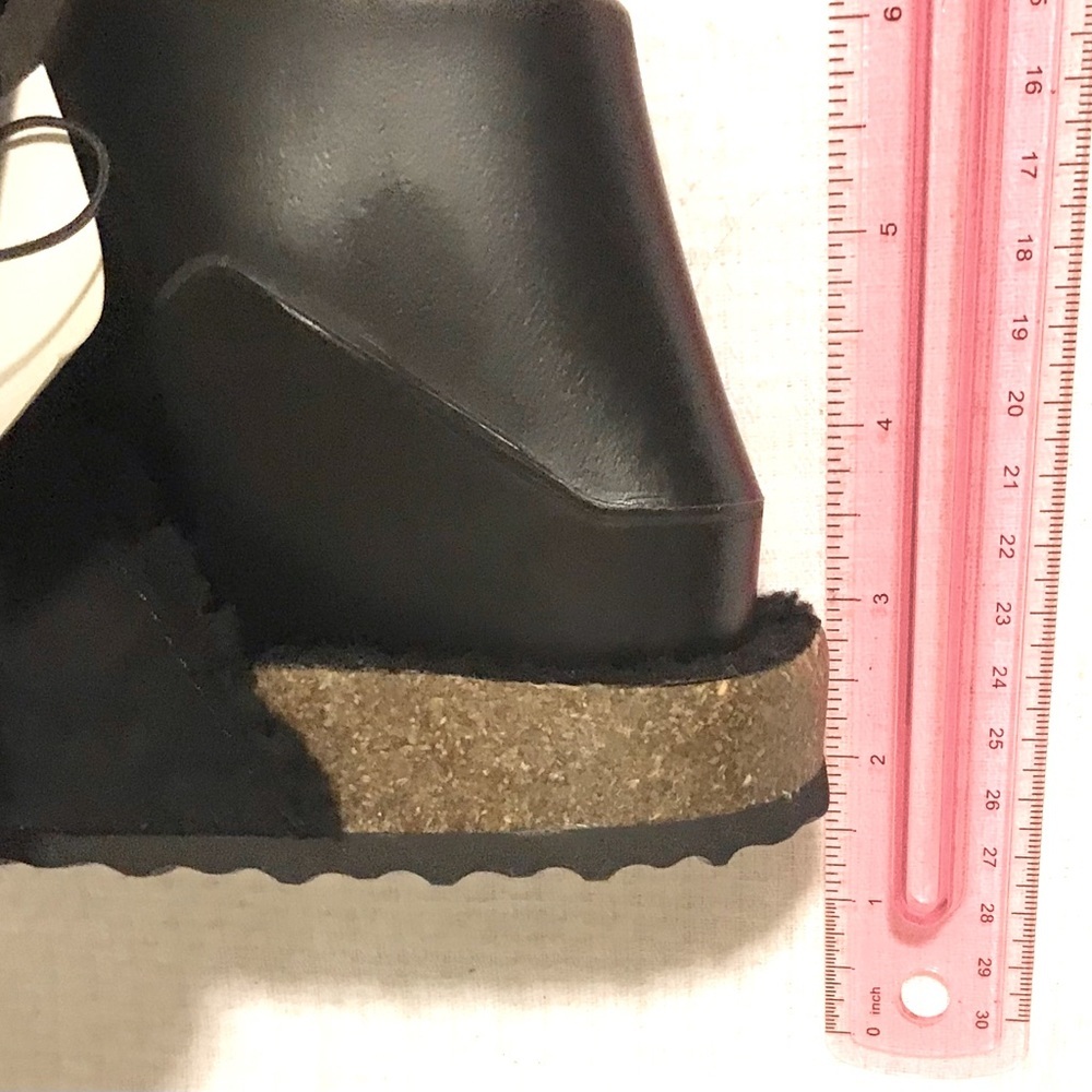 🌂💃🏾GAP Black Women's Sz 8 Clog / Mules | Buckle Slid-Slip On NWT - Picture 9 of 10
